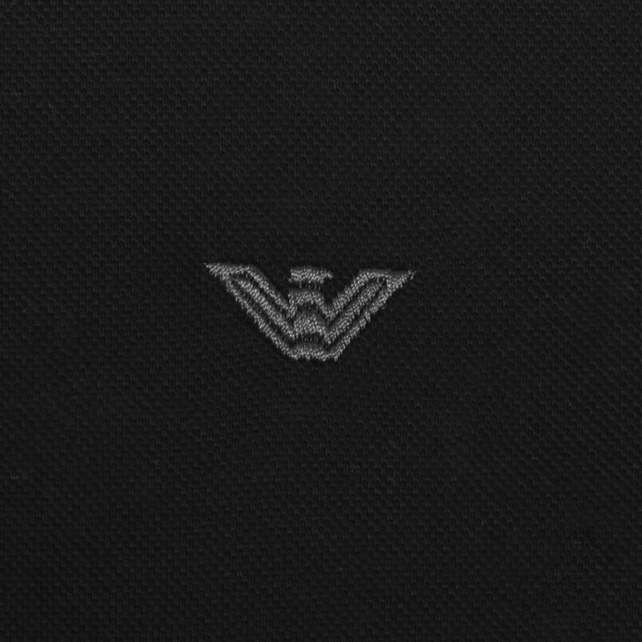 Emporio Armani Polo T Shirt Black